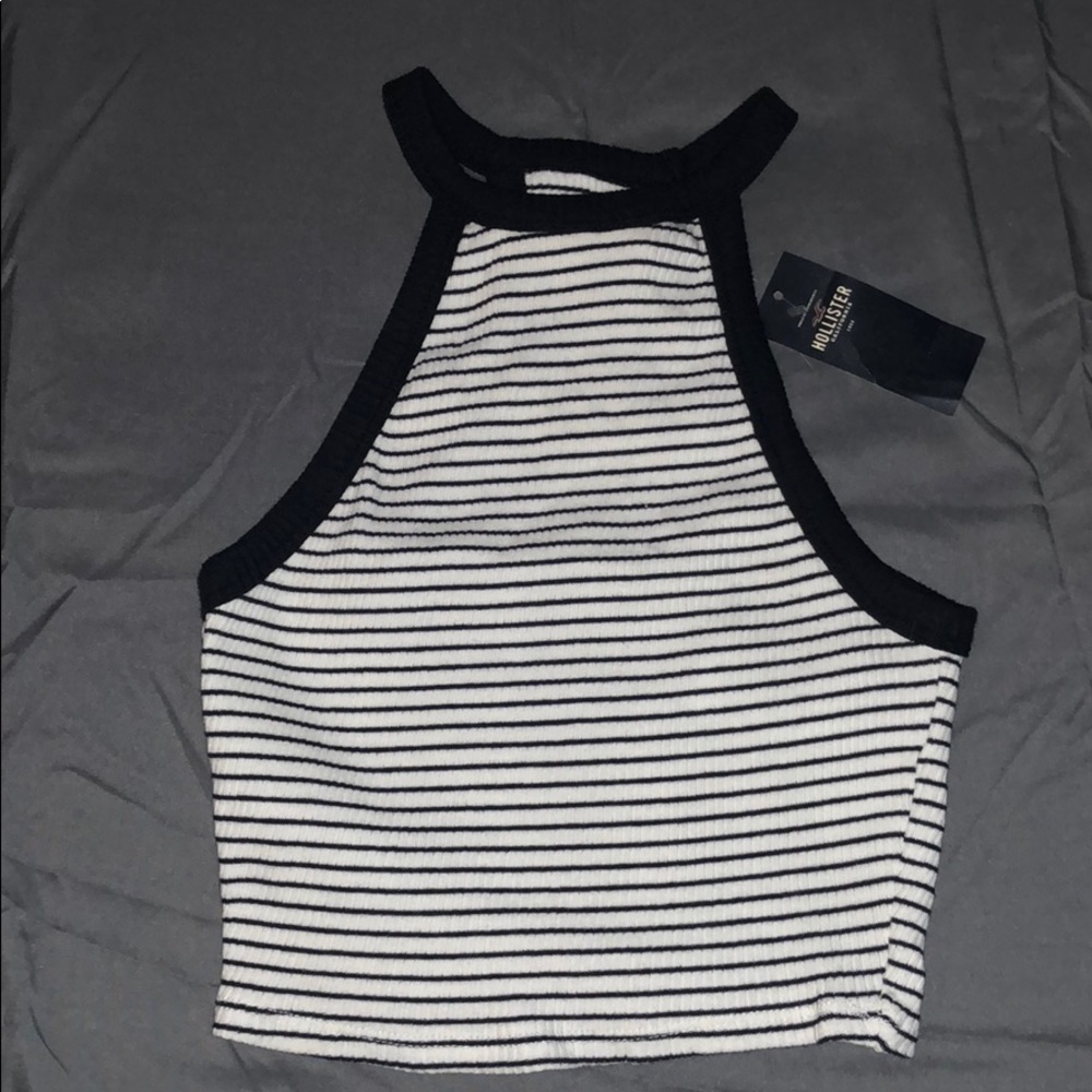 Striped Crop Top